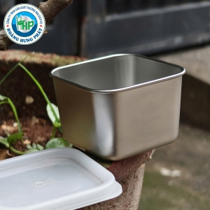 HỘP ĐỰNG NƯỚC CHẤM CHERRY INOX 304 180ML CÓ NẮP – THIẾT KẾ VUÔNG MINI, GỌN GÀNG, TIỆN DỤNG