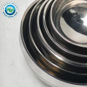 TÔ CHÉN CƠM INOX HÀN QUỐC CHERRY VÂN TRƠN – NHIỀU KÍCH THƯỚC, SÁNG ĐẸP, TIỆN DỤNG