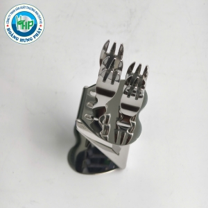 BỘ NĨA KÈM ĐẾ INOX CHERRY – 6 NĨA MINI INOX 304, NHỎ GỌN, SANG TRỌNG