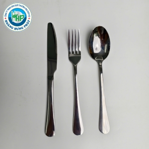 BỘ 3 DỤNG CỤ ĂN UỐNG INOX CHERRY – MUỖNG, NĨA, DAO ĂN CAO CẤP