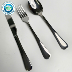 BỘ 3 DỤNG CỤ ĂN UỐNG INOX CHERRY – MUỖNG, NĨA, DAO ĂN CAO CẤP