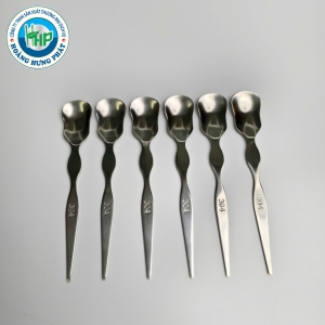 BỘ MUỖNG INOX CHERRY KÈM ĐẾ ĐỂ BÀN – BỘ 6 MUỖNG ĂN TRÁI CÂY, TRÁNG MIỆNG