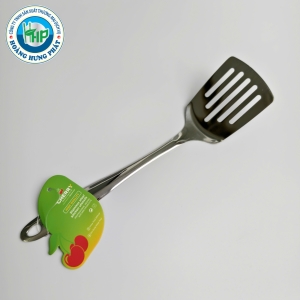 BỘ 3 DỤNG CỤ NHÀ BẾP INOX CHERRY CÁN TIM – VÁ CANH, SẠN LỖ, SẠN LIỀN