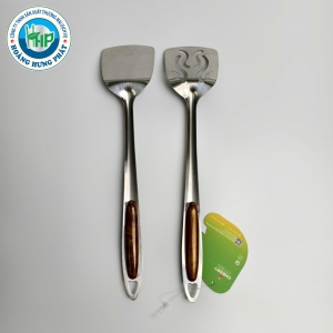 SẠN INOX CHERRY CÁN ỐP VÂN GỖ 7CM – SẠN LIỀN, SẠN LỖ, DÀI 29CM
