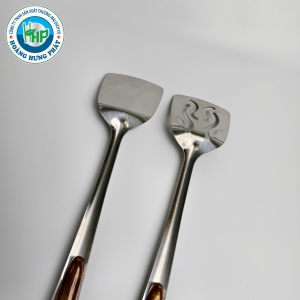 SẠN INOX CHERRY CÁN ỐP VÂN GỖ 7CM – SẠN LIỀN, SẠN LỖ, DÀI 29CM