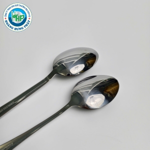 MUỖNG INOX CHERRY CÁN DÀI – ĐẦU TRÒN VÀ ĐẦU VUÔNG, SÁNG BÓNG, TIỆN DỤNG