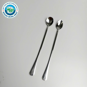 MUỖNG INOX ĐÁ CHANH CHERRY CÁN DÀI – ĐẦU TRÒN, ĐẦU NHỌN, TIỆN LỢI PHA CHẾ