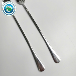 MUỖNG INOX ĐÁ CHANH CHERRY CÁN DÀI – ĐẦU TRÒN, ĐẦU NHỌN, TIỆN LỢI PHA CHẾ