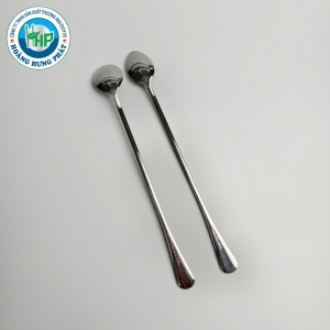 MUỖNG INOX ĐÁ CHANH CHERRY CÁN DÀI – ĐẦU TRÒN, ĐẦU NHỌN, TIỆN LỢI PHA CHẾ