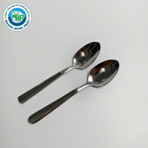 MUỖNG INOX CHERRY 14CM – CÁN VUÔNG & CÁN TRÒN, MUỖNG TRÁNG MIỆNG TIỆN DỤNG
