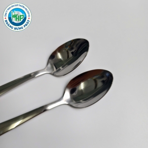 MUỖNG INOX CHERRY 14CM – CÁN VUÔNG & CÁN TRÒN, MUỖNG TRÁNG MIỆNG TIỆN DỤNG
