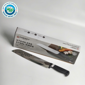 DAO THÁI INOX CÁN NHỰA CHERRY 479 – LƯỠI DÀI 22CM, TỔNG CHIỀU DÀI 33.5CM