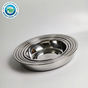 DĨA INOX CẠN CHERRY (DĨA ẢO) – 5 KÍCH THƯỚC 16CM, 18CM, 20CM, 22CM, 24CM