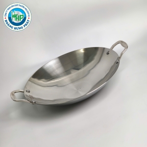 CHẢO INOX SÂU LÒNG 2 QUAI AIDEN COOK CHERRY – 6 KÍCH THƯỚC TỪ 21CM ĐẾN 34CM