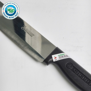 DAO THÁI INOX CÁN NHỰA CHERRY 477 – LƯỠI 17CM, TỔNG DÀI 28.5CM