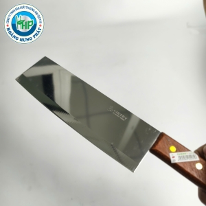 DAO THÁI INOX CÁN GỖ MŨI BẦU CHERRY 22 – LƯỠI BẢN RỘNG, DÀI 30.5CM