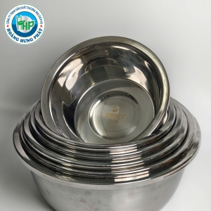 THAU SÂU INOX CHERRY CAO CẤP – 6 KÍCH THƯỚC 22CM, 24CM, 26CM, 28CM, 30CM, 32CM