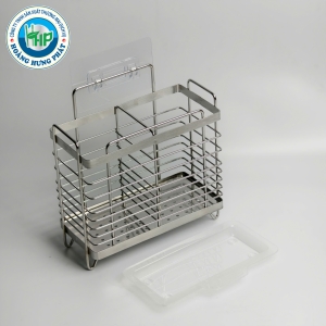 ỐNG ĐŨA INOX CHERRY ĐB 1153 – DẠNG GIỎ CHIA NGĂN CÓ KHAY HỨNG NƯỚC