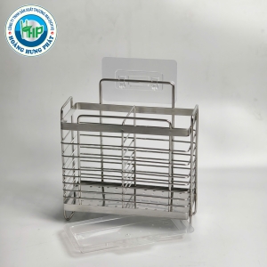 ỐNG ĐŨA INOX CHERRY ĐB 1153 – DẠNG GIỎ CHIA NGĂN CÓ KHAY HỨNG NƯỚC