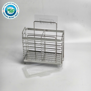 ỐNG ĐŨA INOX CHERRY ĐB 1153 – DẠNG GIỎ CHIA NGĂN CÓ KHAY HỨNG NƯỚC