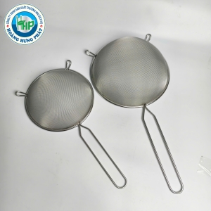 RÂY LƯỚI 2 LỚP ĐẶC BIỆT CHERRY INOX – SIZE 20CM, 25CM, CÁN DÀI, CÓ MÓC GÁC
