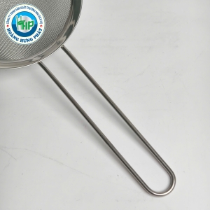 VỢT LƯỚI INOX TRÒN 1 QUAI CHERRY – SIZE 12CM, 14CM, 18CM, CÓ MÓC GÁC TIỆN LỢI