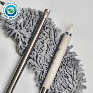 BỘ CÂY LAU ĐA NĂNG 2 ĐẦU SỢI CHENILLE – BẢN LAU DẸT 45X15CM, ĐẦU TRÒN TIỆN DỤNG