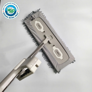 BỘ CÂY LAU ĐA NĂNG 2 ĐẦU SỢI CHENILLE – BẢN LAU DẸT 45X15CM, ĐẦU TRÒN TIỆN DỤNG