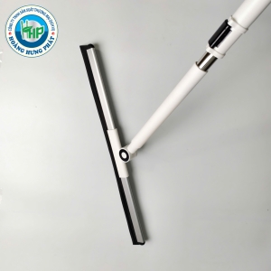 CÂY LAU KÍNH CÁN INOX NỐI DÀI – ĐẦU GẠT CAO SU CÓ KHỚP XOAY, TIỆN LỢI