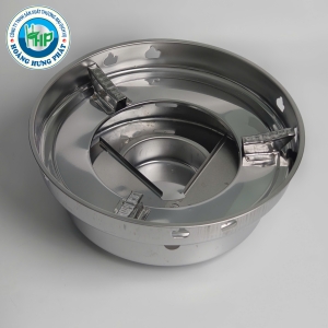 BẾP CỒN INOX CHERRY 24CM – BẾP HÂM NÓNG THỨC ĂN, DÙNG CHO NỒI LẨU