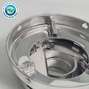 BẾP CỒN INOX CHERRY 24CM – BẾP HÂM NÓNG THỨC ĂN, DÙNG CHO NỒI LẨU