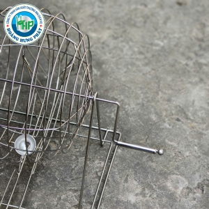 LỒNG CẦU QUAY XỔ SỐ SỰ KIỆN – LỒNG QUAY LÔ TÔ INOX 201, BỀN ĐẸP, TIỆN DỤNG