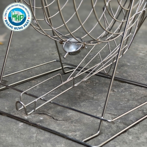 LỒNG CẦU QUAY XỔ SỐ SỰ KIỆN – LỒNG QUAY LÔ TÔ INOX 201, BỀN ĐẸP, TIỆN DỤNG