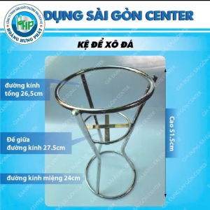 Chân xô đá nhà hàng quán ăn inox 201