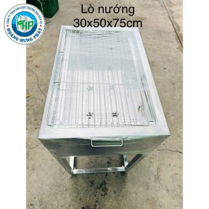 Lò nướng hộp inox chân đứng PHÚC HƯNG PHÁT SG kích thước 30cmx50cm