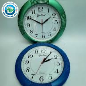 Đồng Hồ Tròn Treo Tường Good Omen-705-Đường Kích 34cm-Thiết Kế Sang Trọng, Chất Liệu Nhựa Cao Cấp