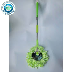 Cây Lau Nhà 360 GoodLucky 1010 – Cán Inox Chống Gãy, Trợ Lực Thông Minh, Thấm Nước Tốt