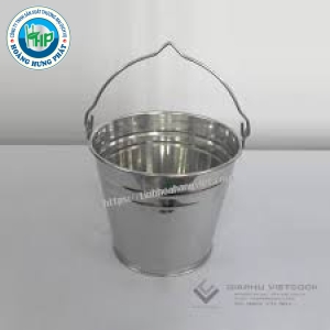 Xô đựng đá Inox 304 ThaPhaFac- Phúc Hưng Phát-hàng dày dặn size 18-20-25-27-30cm.