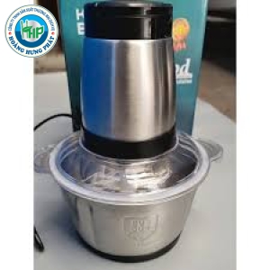 Máy Xay Thịt, Máy Xay Đa Năng Cối Inox 304 Cao Cấp, Công Suất 250W, 4 Lưỡi Dao Mạnh Mẽ An Toàn