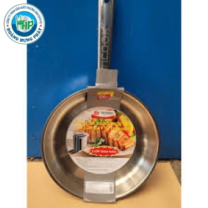Chảo Inox 304 TICOOK, Chảo Cạn 3 Lớp Đáy Từ - Nhiều Kích Cỡ Lựa Chọn 24-32cm