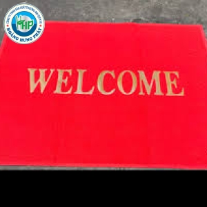 Thảm nhựa trải sàn WELCOME kích thước lớn 90cmx1,2m nặng 3,2kg, 1,2m x1,5m nặng 4kg